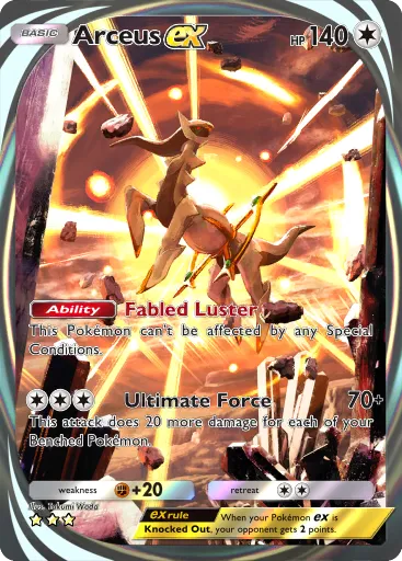 Triumphant Light: Arceus EX