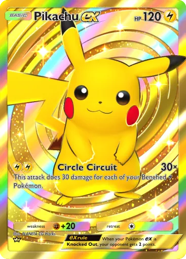 Genetic Apex: Pikachu EX