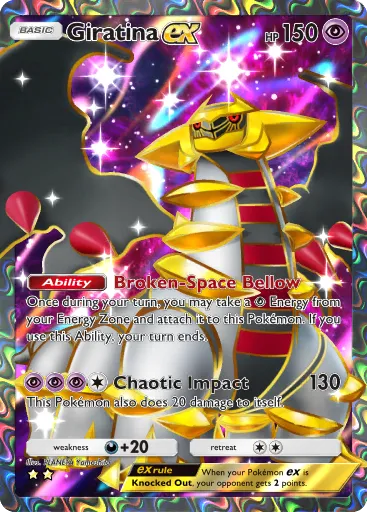 Shining Revelry: Giratina EX