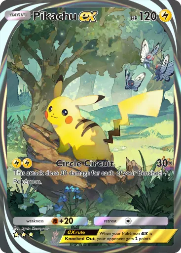 Genetic Apex: Pikachu EX